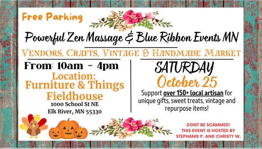 Power Zen Massage & Blue Ribbon Events